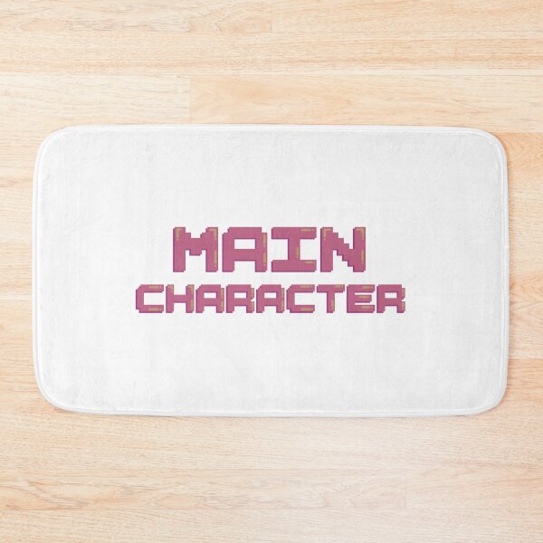 Item preview, Main Character Gaming Quote Pixel Art Decal designed and sold by alexmaushaus.