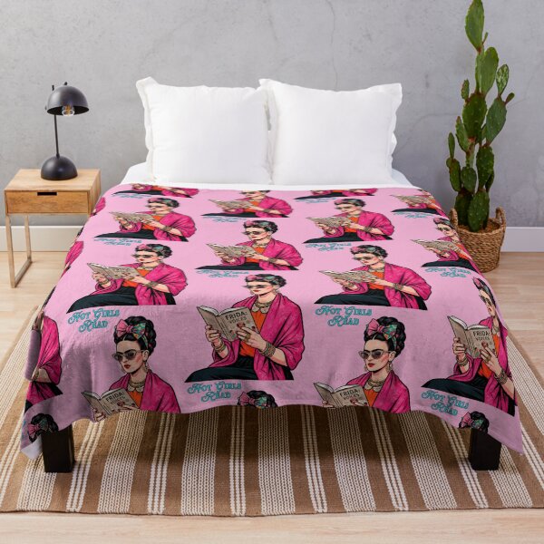 Item preview, Frida Kahlo Reading Book Pop Art designed and sold by TeeARTHY.