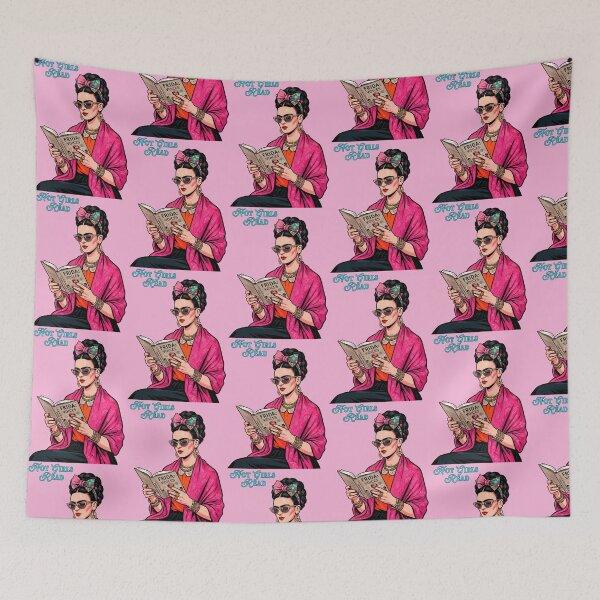 Item preview, Frida Kahlo Reading Book Pop Art designed and sold by TeeARTHY.