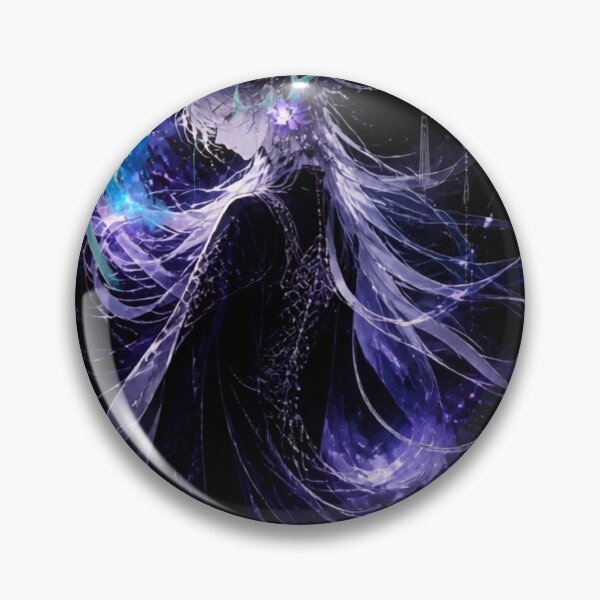 Artikelvorschau, Celestial Moon Goddess Fantasy Art – Cosmic Purple Magic Illustration entworfen und verkauft von DervoTeck2767.