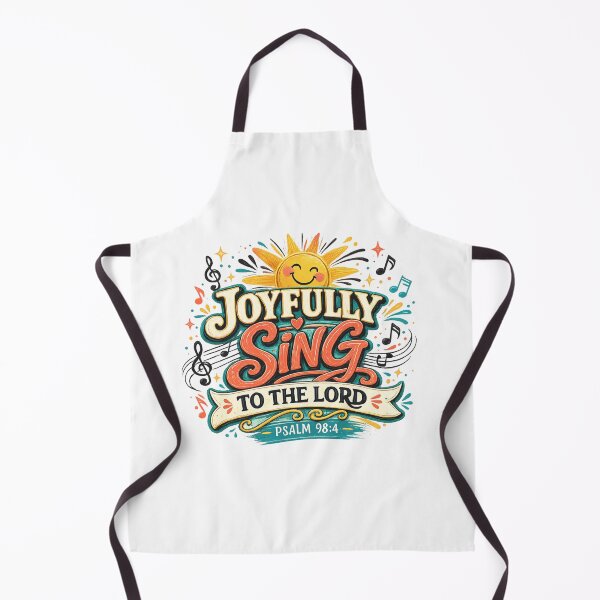 Item preview, Joyfully Sing to the Lord Psalm 98:4 Christian Worship Praise Design designed and sold by SoulThread Studio.