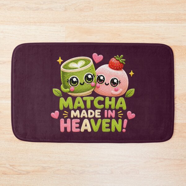 Item preview, Matcha Made In Heaven Cute Kawaii Matcha Art designed and sold by Liv Solara.