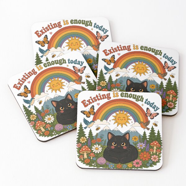 Item preview, Existential Cat  designed and sold by Silvered-Wings.
