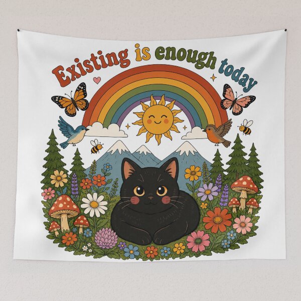 Item preview, Existential Cat  designed and sold by Silvered-Wings.