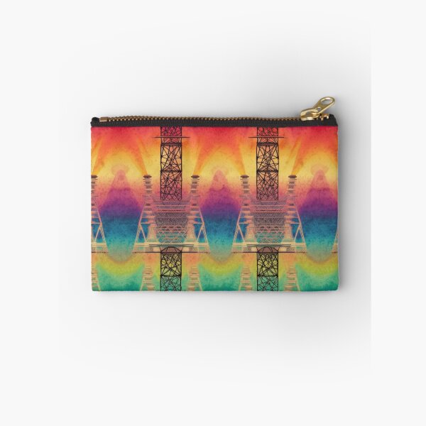 Item preview, Psychedelic Rainbow Pylon Industrial Art designed and sold by pinkal.