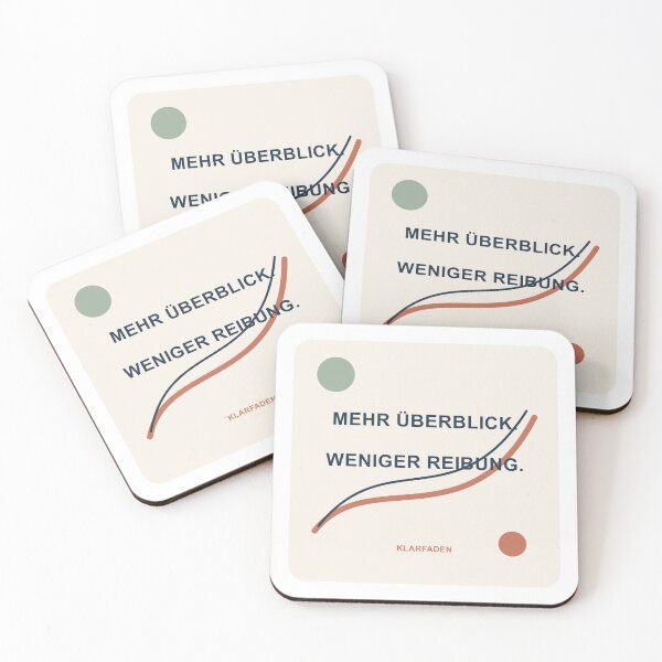 Item preview, More overview, less friction – Clear thread designed and sold by Klarfaden Studio.