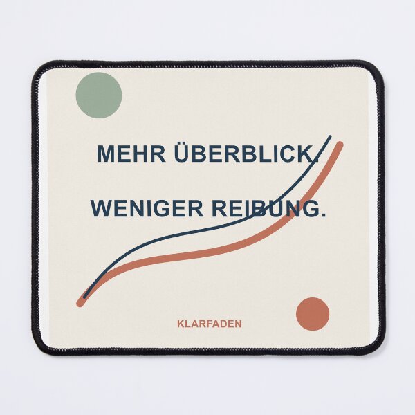 Item preview, More overview, less friction – Clear thread designed and sold by Klarfaden Studio.