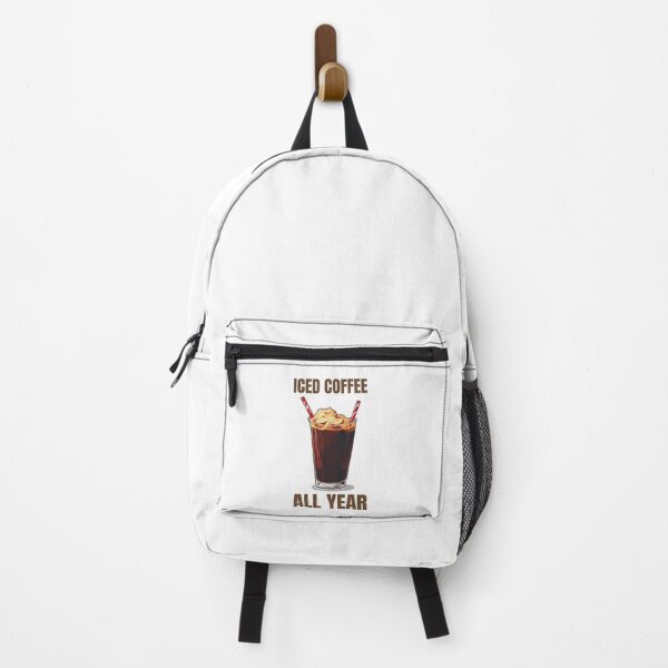 Item preview, Iced Coffee All Year Round Humor designed and sold by DreamDesignWear.