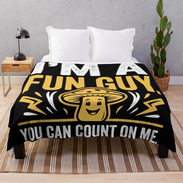 Item preview, Im A Fun Guy You Can Count On Me Mushroom Pun designed and sold by Amir Faysal.