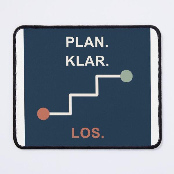 Item preview, Plan. Clear. Go. – Minimalist productivity design designed and sold by Klarfaden Studio.