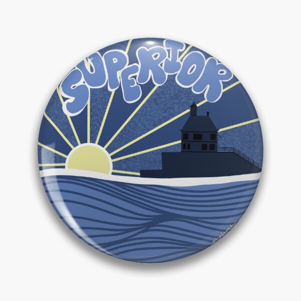 Item preview, Great Lake Superior Illustration designed and sold by CampK80.