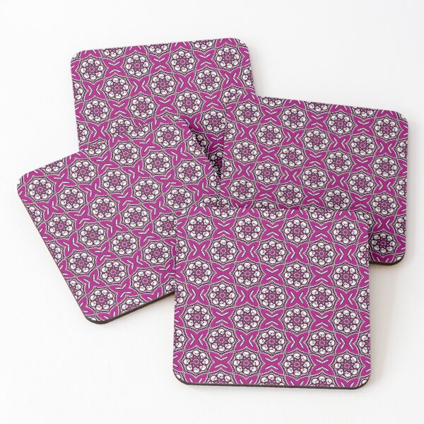 Item preview, Skulled Tile - Magenta designed and sold by Moonlit Datura.