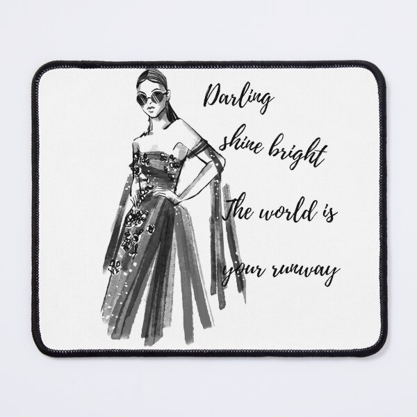 Item preview, Darling Shine Bright World Is Your Runaway Fashion Art designed and sold by busesplace.