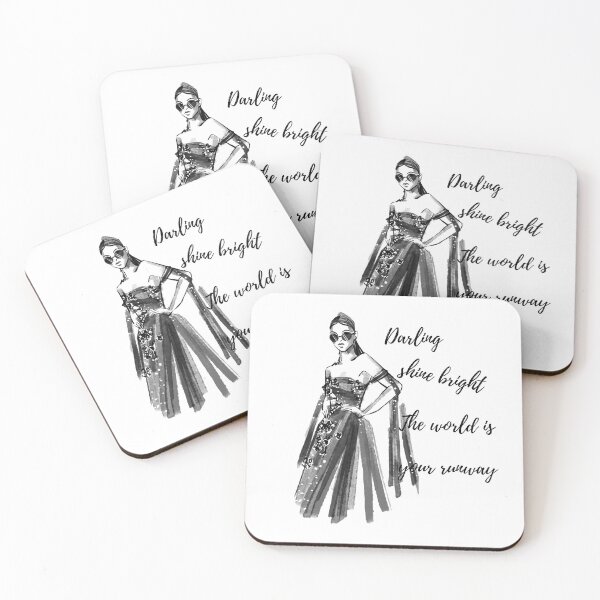 Item preview, Darling Shine Bright World Is Your Runaway Fashion Art designed and sold by busesplace.