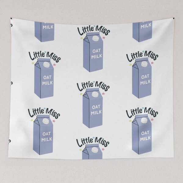 Item preview, Little Miss Oat Milk Funny Vegan Milk Carton Cute Plant Based Dairy-Free Aesthetic  designed and sold by Dusk Daisy Art.
