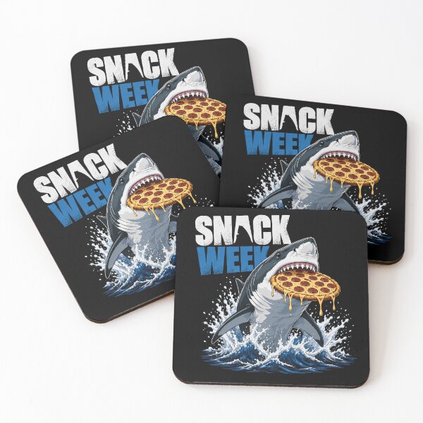 Item preview, Snack Week Great White Pizza designed and sold by GhoulishGraphX.