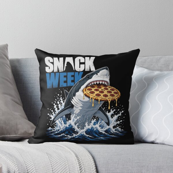 Item preview, Snack Week Great White Pizza designed and sold by GhoulishGraphX.