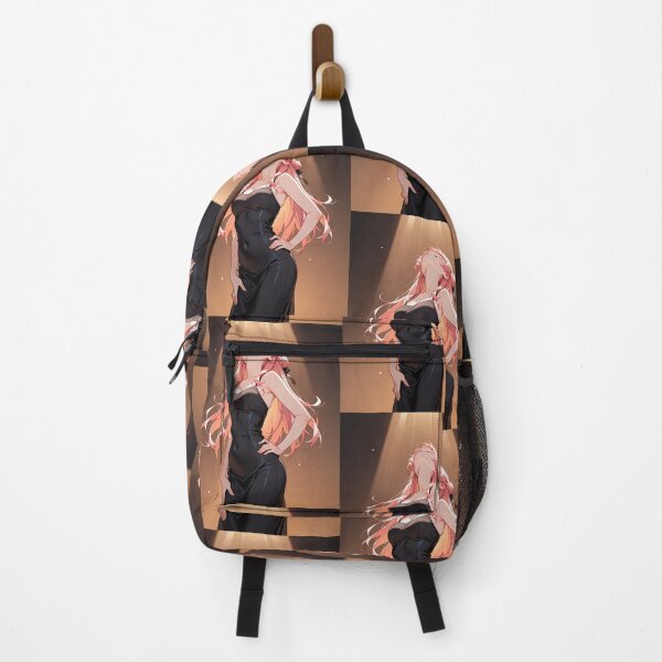 Item preview, Manga - Stylized Young Woman, Contemporary Charm with Golden Tones designed and sold by AnimeShin.