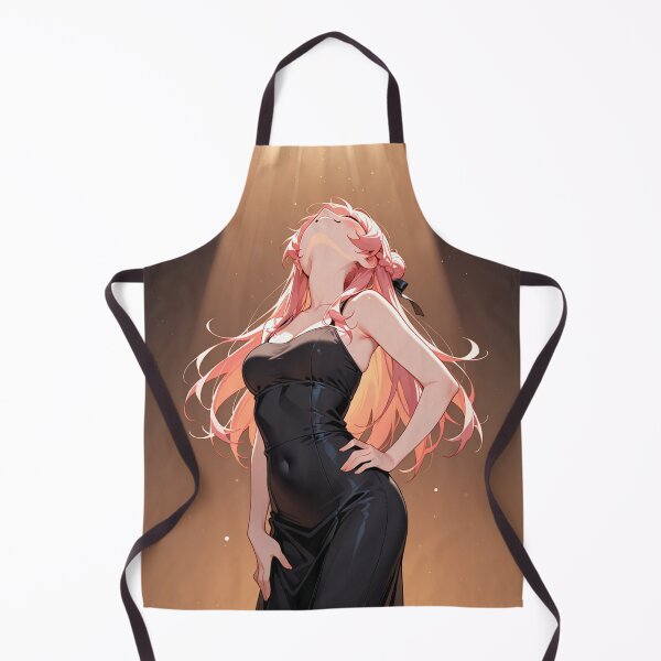 Item preview, Manga - Stylized Young Woman, Contemporary Charm with Golden Tones designed and sold by AnimeShin.
