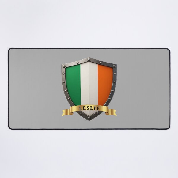 Item preview, Leslie Irish Heritage Crest Shield designed and sold by Highlandkings.