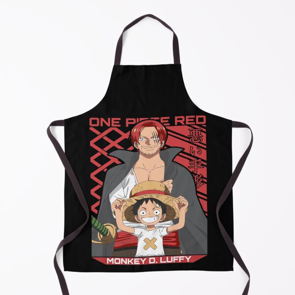 Item preview, One Piece Red Monkey D. Luffy Shanks designed and sold by visionsunveiled.