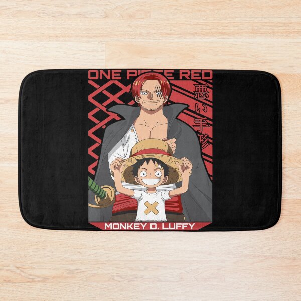 Item preview, One Piece Red Monkey D. Luffy Shanks  designed and sold by visionsunveiled.