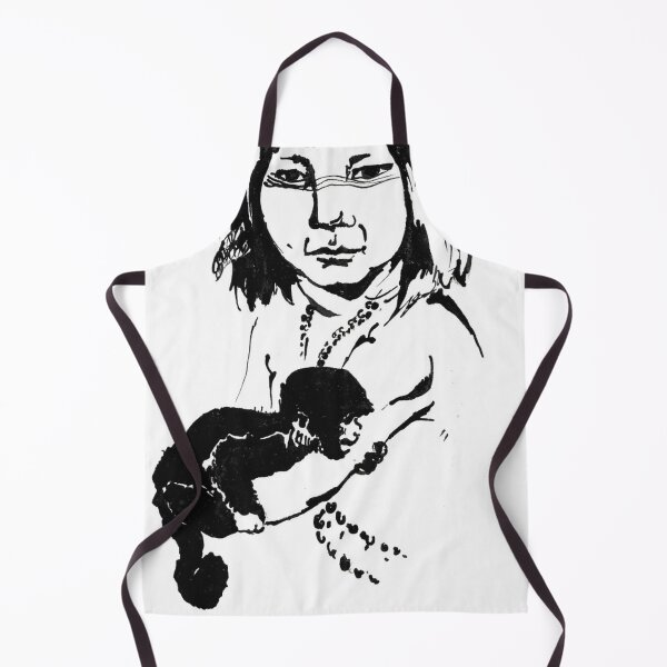 Item preview, Kayapo child and his little monkey designed and sold by JATOOBA.