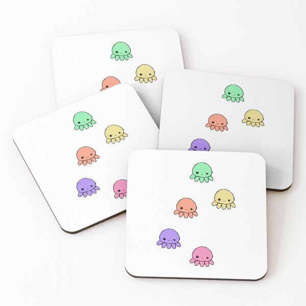 Item preview, kawaii octopus pack designed and sold by Borublue.