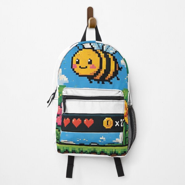 Item preview, Pixel Bee Adventure designed and sold by MouhamedAdel95.
