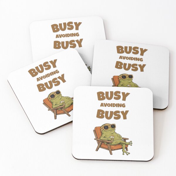 Item preview, Busy Avoiding Busy Frog  designed and sold by ByMorad.