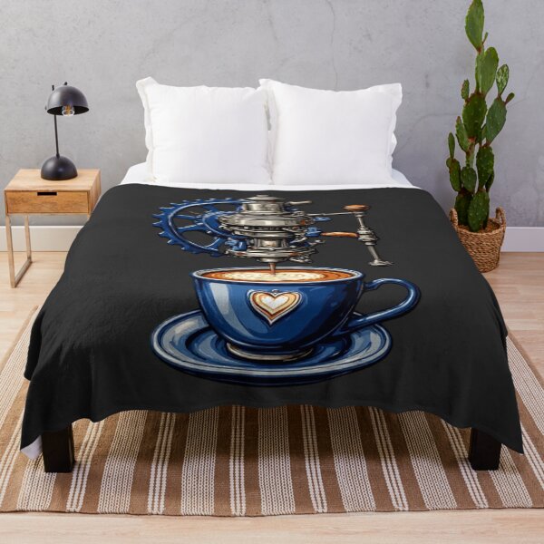 Item preview, Barista Mechanics – Royal Sapphire Espresso Machine & Heart Latte Art designed and sold by Shift-Bloom.