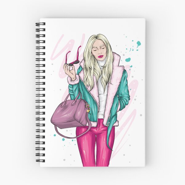 Item preview, Chic Fashion Woman Stylish Illustration designed and sold by Rogue Heart Collective™.