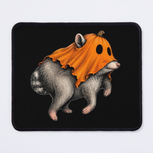 Item preview, Funny Halloween Raccoon Ghost Jimothy Seattle Feral legend designed and sold by BornBorn.