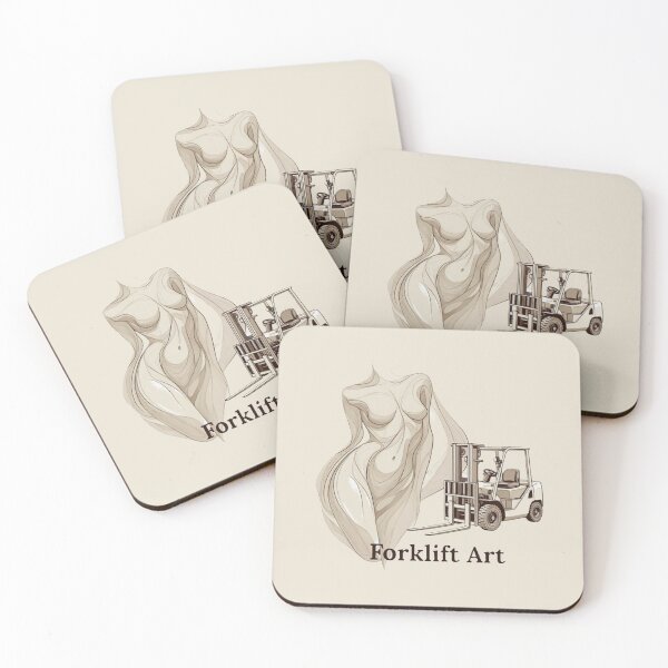 Item preview, Forklift Art – Industrial Elegance designed and sold by RetroNibylander.