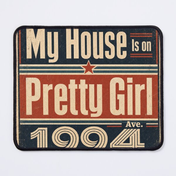 Item preview, Pretty Girl 1994 Vintage Americana Sign designed and sold by gringoods.