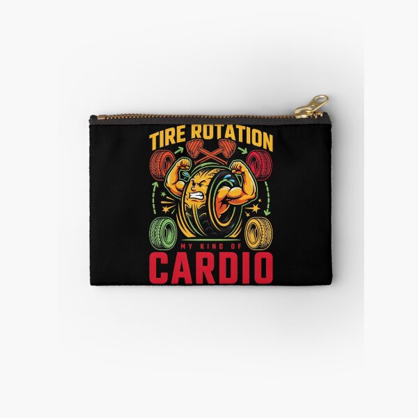 Item preview, Tire Rotation: My Kind of Cardio designed and sold by InkRebelia.