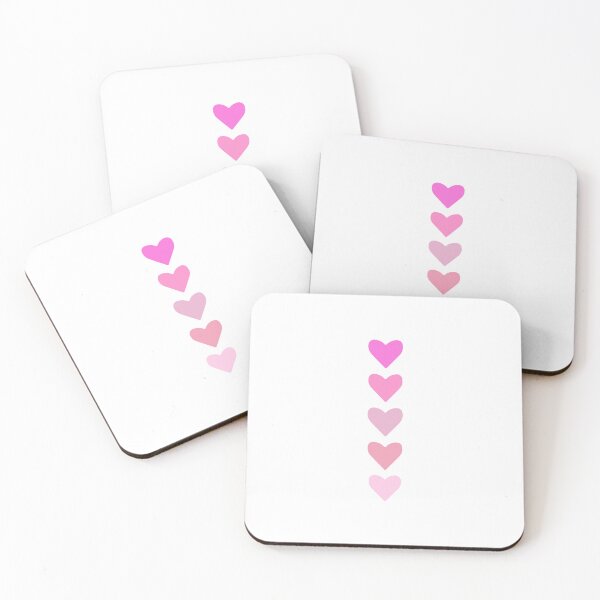 Item preview, pink heart designed and sold by Borublue.