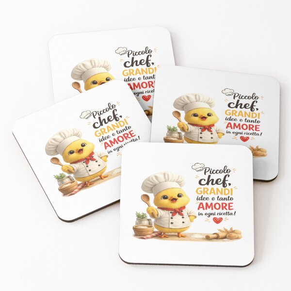 Item preview, Cute Chef Chick – Piccolo Chef, Grandi Idee e Tanto Amore | Funny Cooking Gift designed and sold by RipantinaFantasy .