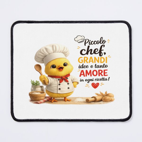 Item preview, Cute Chef Chick – Piccolo Chef, Grandi Idee e Tanto Amore | Funny Cooking Gift designed and sold by RipantinaFantasy .