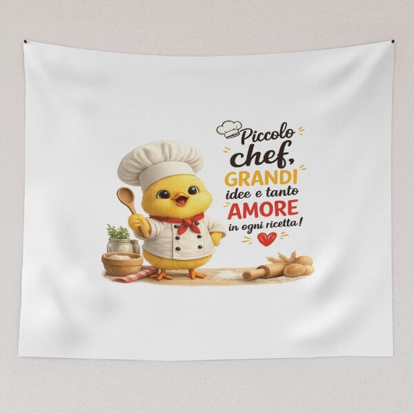Item preview, Cute Chef Chick – Piccolo Chef, Grandi Idee e Tanto Amore | Funny Cooking Gift designed and sold by RipantinaFantasy .