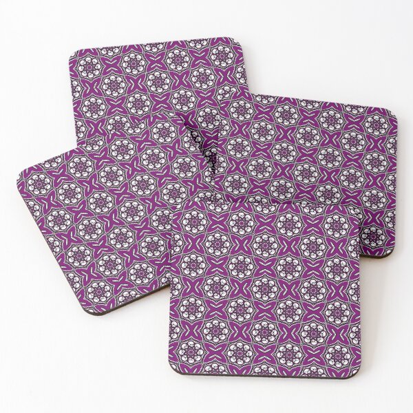 Item preview, Skulled Tile - Purple designed and sold by Moonlit Datura.