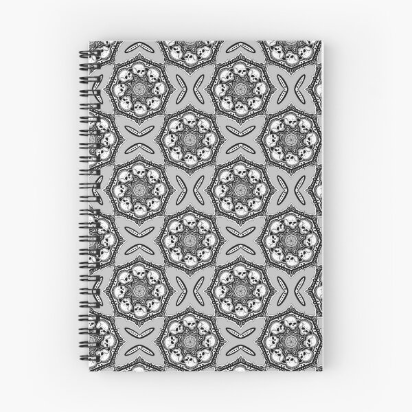 Item preview, Skulled Tile - Light Gray designed and sold by Moonlit Datura.