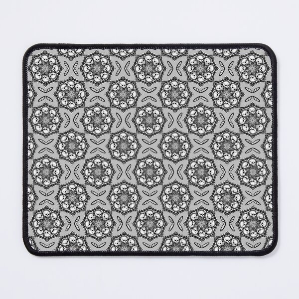 Item preview, Skulled Tile - Light Gray designed and sold by Moonlit Datura.
