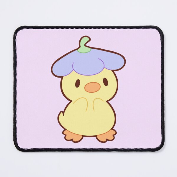 Item preview, Duckling/chick, violet flower designed and sold by SerendipityMAKN.