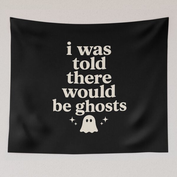 Item preview, I Was Told There Would Be Ghosts Funny Halloween Ghost T-Shirt | Spooky Paranormal Quote | Cute Haunted House Design designed and sold by Trendably.
