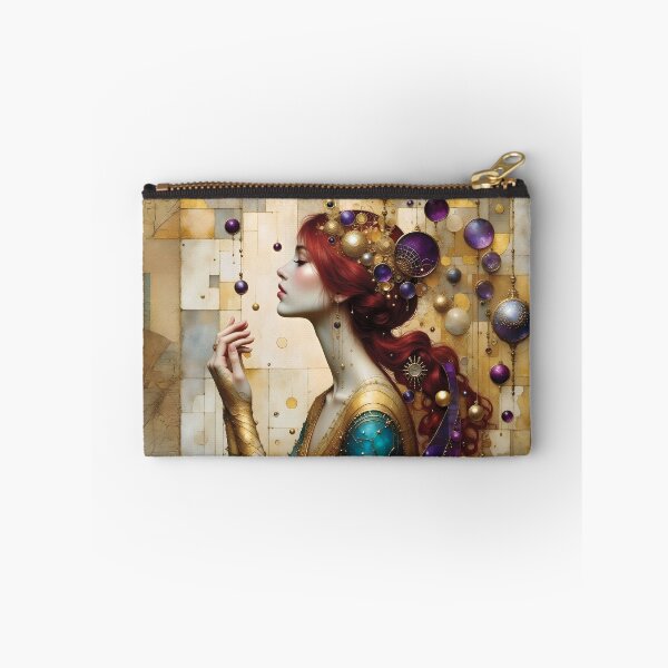 Item preview, Surreal Ethereal Woman in Ornate Gown designed and sold by Lucia Amaris Art.