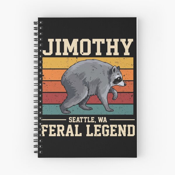 Item preview, Timothy Seattle WA Feral Legend Raccoon Vintage Retro T-Shirt designed and sold by ArcaneArtistry.