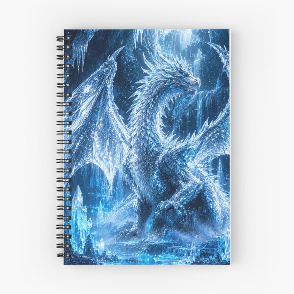 Item preview, Frozen Crystal Dragon designed and sold by Gold&pixels.