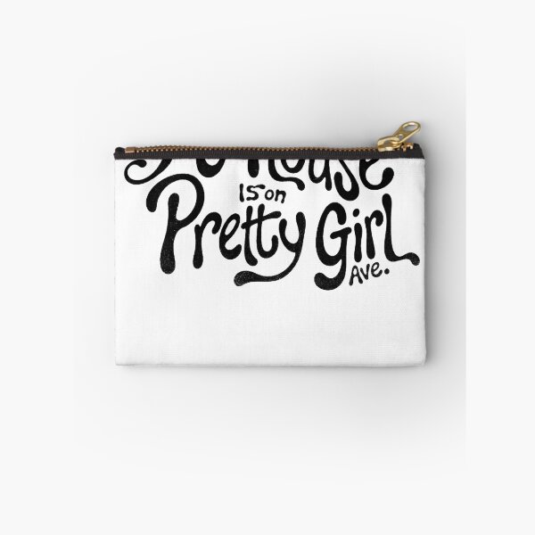 Item preview, Pretty Girl Bold Black Lettering Poster designed and sold by gringoods.