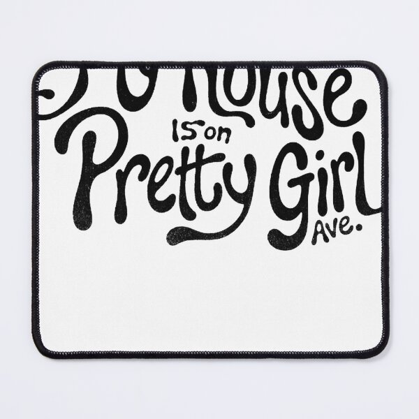 Item preview, Pretty Girl Bold Black Lettering Poster designed and sold by gringoods.